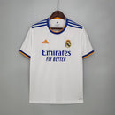 Camisa Real Madrid Home I 2021/22 Adidas Torcedor Masculina - Branca