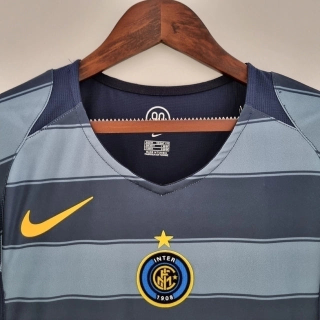 Camisa Inter de Milão Retrô 2004/05 Torcedor  Masculino - Cinza