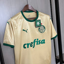 Camisa Palmeiras Third III 2024/25 Puma Torcedor Masculina dourada, modelo oficial do Verdão disponível na Wazemix, ideal para torcedores e colecionadores."