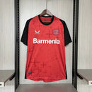Camisa Bayer 04 Leverkusen Home I 2024/25 Castore Torcedor Masculina - Vermelha