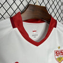 Camisa Stuttgart Home I 2024/25 Torcedor Masculina - Branca