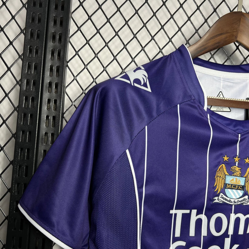 Camisa Manchester City Away (2) 2007/08 Le Coq Sportif Retrô Masculina