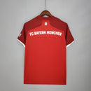 Camisa Bayern de Munique Home I 2021/22 Adidas Torcedor Masculina - Vermelha