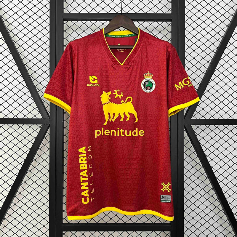 Camisa Racing Santander Third III 2024/25 Torcedor Masculina - Vermelha