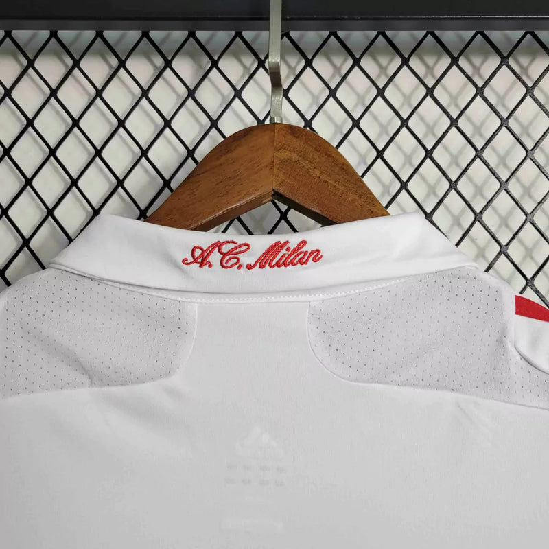Camisa Retrô Milan 2007/08 Adidas Torcedor Maaculina -Branco