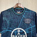 Camisa Bayer 04 Leverkusen "Sports Family" 2023/24 Torcedor Masculina - Azul