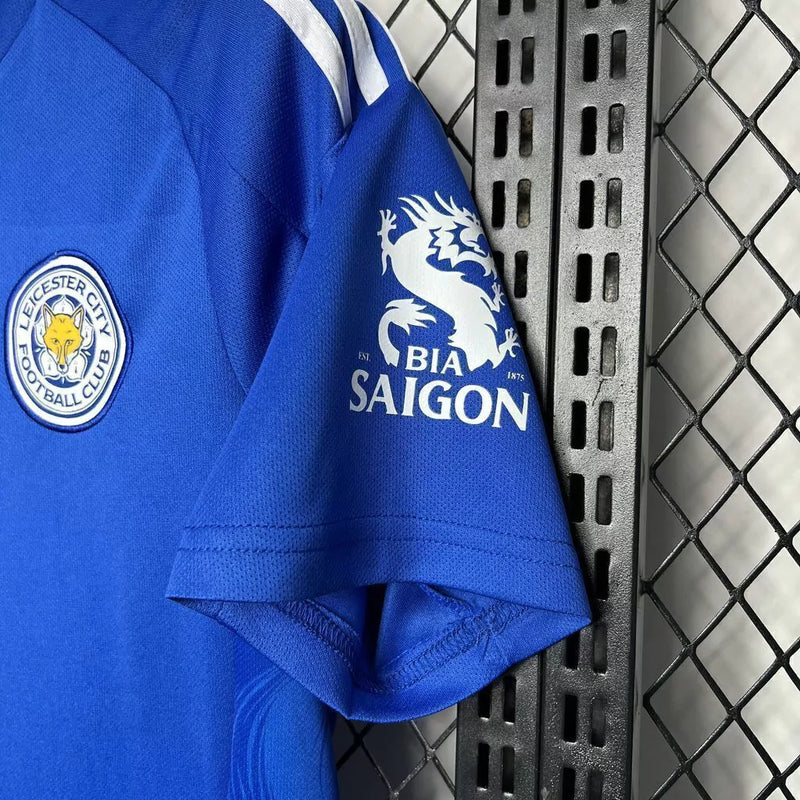 Camisa Leicester City Home (1) 2024/25 Adidas Torcedor Masculina