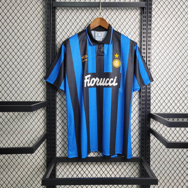 Camisa Inter de Milão Home (1) 1992/93 Umbro Retrô Masculina