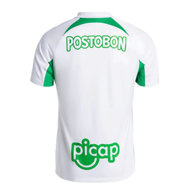 Camisa Atlético Nacional Away II 2024/25 Nike Torcedor Masculina Branca, uniforme colombiano, design moderno e confortável para torcedores apaixonados pelo futebol.”