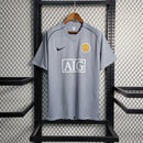 Camisa Manchester United Goleiro 2007/08 Nike Retrô Masculina - cinza