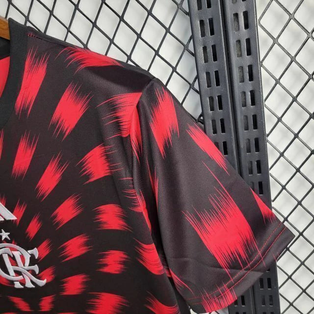 Camisa Flamengo Pré-Jogo 2025/26 Adidas Torcedor Masculina