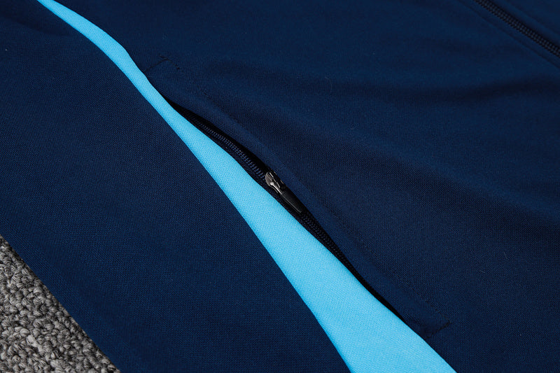 Conjunto agasalho flamengo 2025/26 Adidas masculino - azul escuro