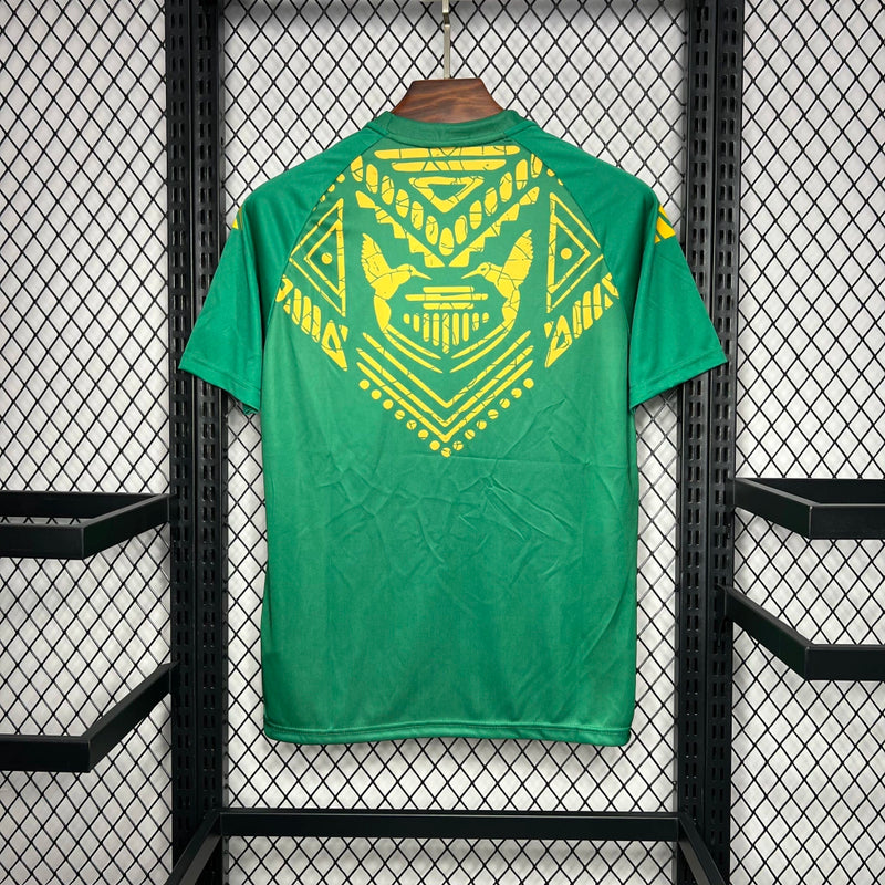 Camisa Jamaica pré-jogo 2024/25 Adidas Torcedor Masculina - Verde