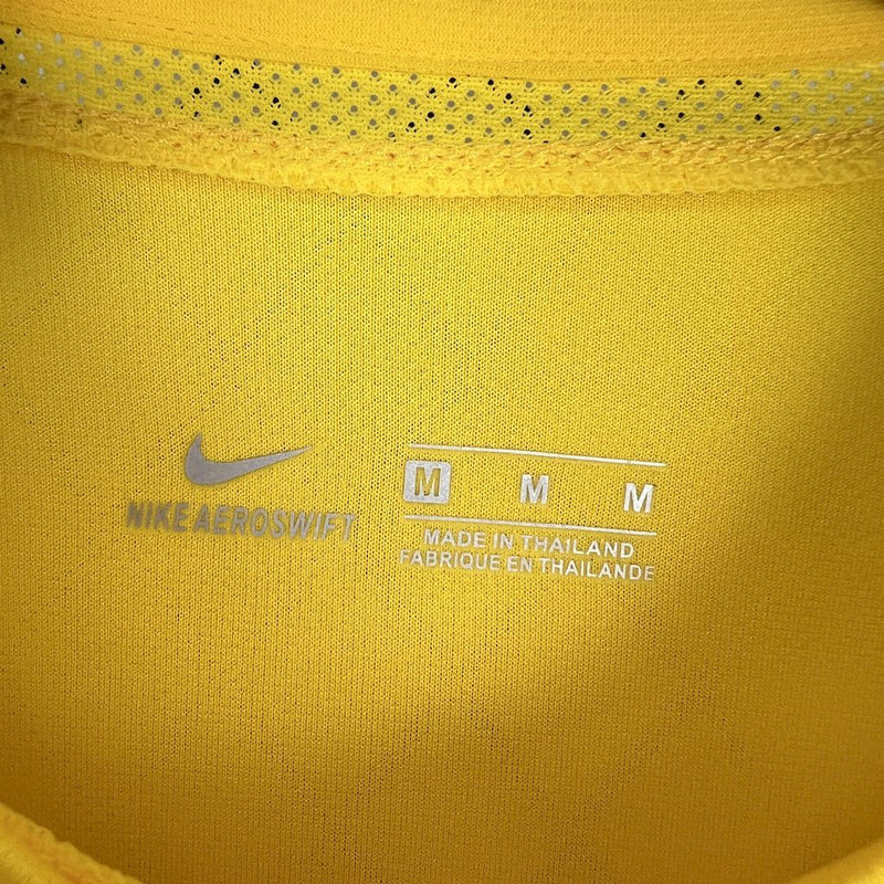 Camisa Retrô 2002 Seleção Brasileira I Nike Masculina - Amarela