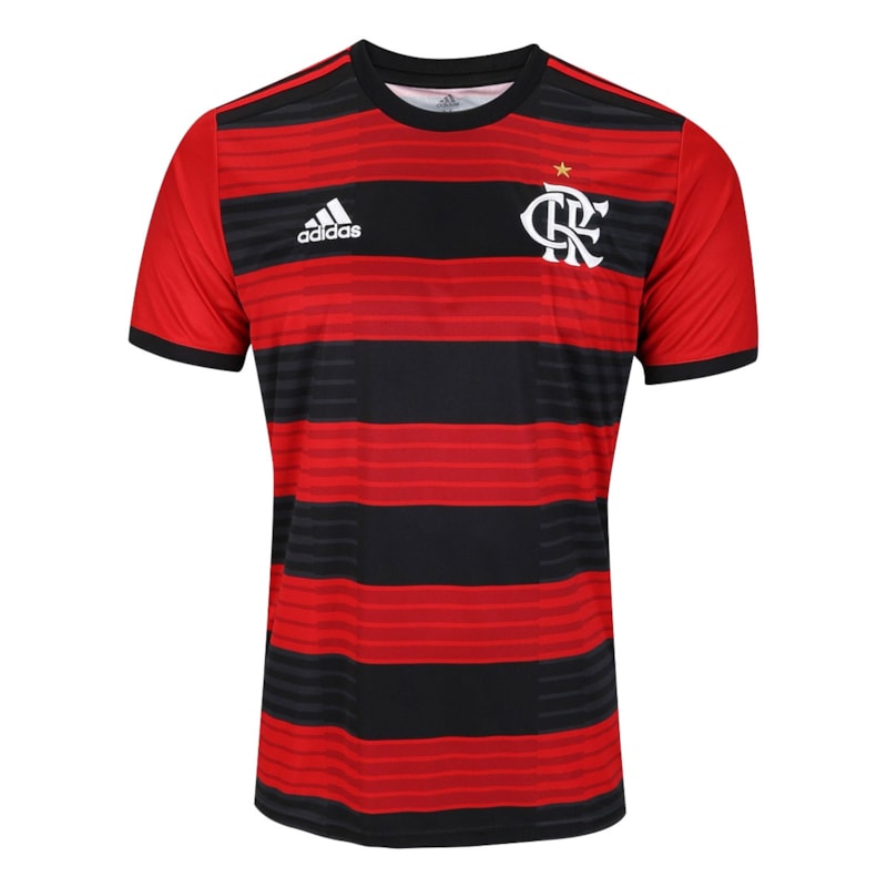 Camisa flamengo Home (1) 2018/19 Adidas Torcedor Masculina