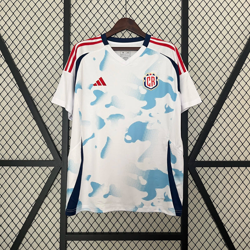 Camisa Costa Rica Away II 2024/25 Adidas Torcedor Masculina - Branca