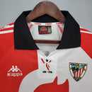 Camisa Athletic Bilbao 1997/98 Kappa Retrô Masculina - Vermelha