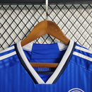 Camisa Schalke 04 Home I 2023/24 Adidas Torcedor Masculina - Azul