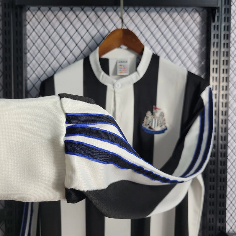 Camisa Retro Newcastle United Manga Longa - 97/99