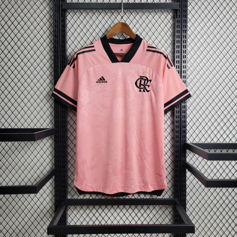 Camisa Flamengo 2020/21  Edição "Outubro Rosa" Adidas Torcedor Masculina - Rosa