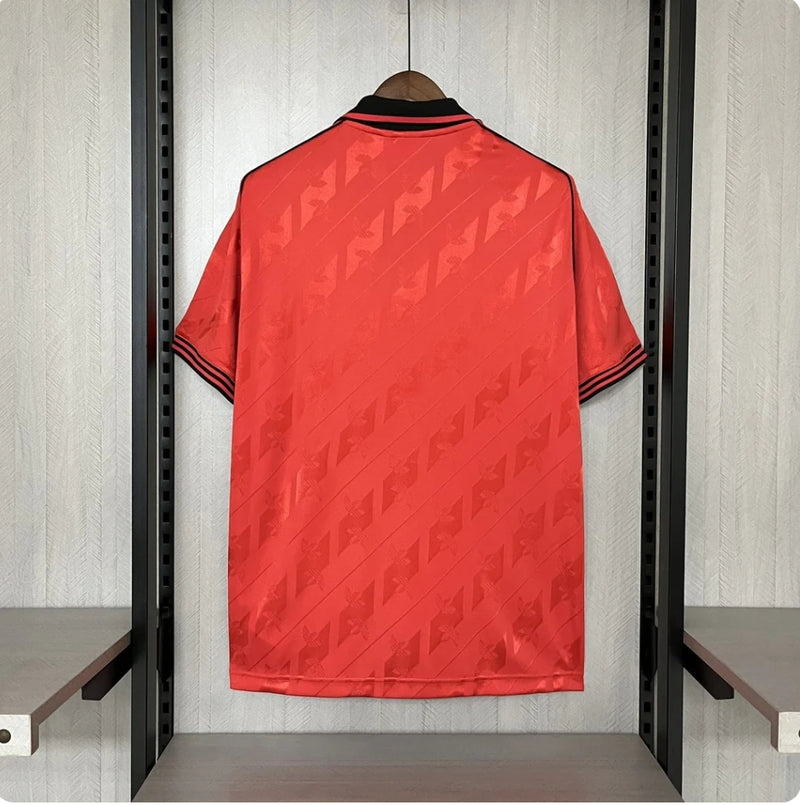 Camisa flamengo lifestyler 2024/25 Adidas Torcedor Masculina - vermelha