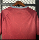 Camisa oficial de treino do São Paulo FC 2025/2026 New Balance, versão masculina, em tecido tecnológico NB Dry