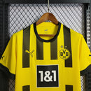 Camisa Borussia Dortmund Home I 2022/23 Puma Torcedor Masculina - Amarela e Preta