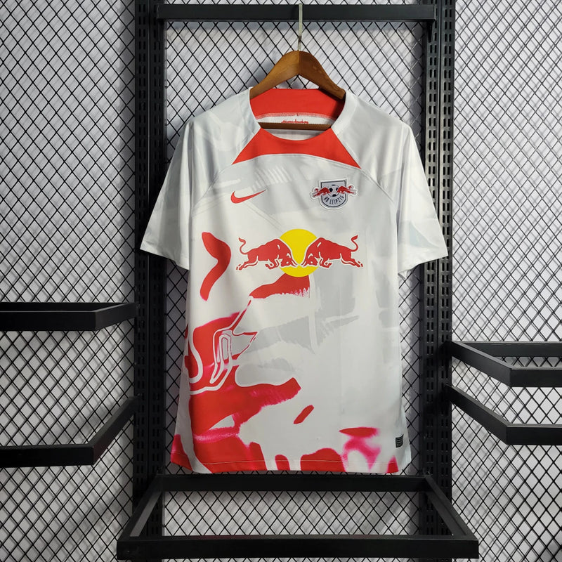 Camisa RB Leipzig Home I 2022/23 Nike Torcedor Masculina - Branca