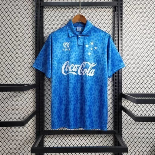 Camisa Cruzeiro Home (1) 1993/94 Finta Retrô Masculina
