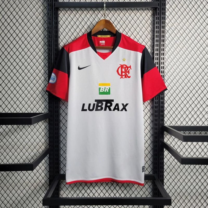 Camisa flamengo Retro Away (2) 2008/09 Adidas Masculino Branco
