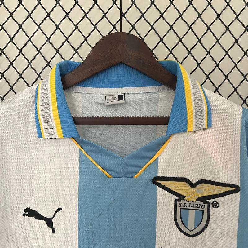 Camisa Lázio Home (1) 1999/00 Puma Retrô Masculina