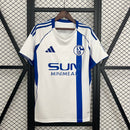 Camisa Schalke 04 Away II 2025/26 Adidas Torcedor Masculina - Branca