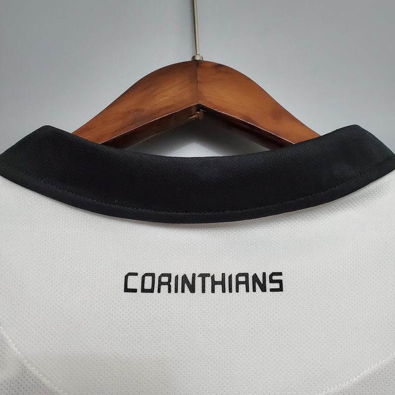 Camisa Corinthians Home I 2012 Nike Torcedor Masculina - branca + patch