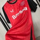 Camisa Bayer 04 Leverkusen Home I 2024/25 Castore Torcedor Masculina - Vermelha
