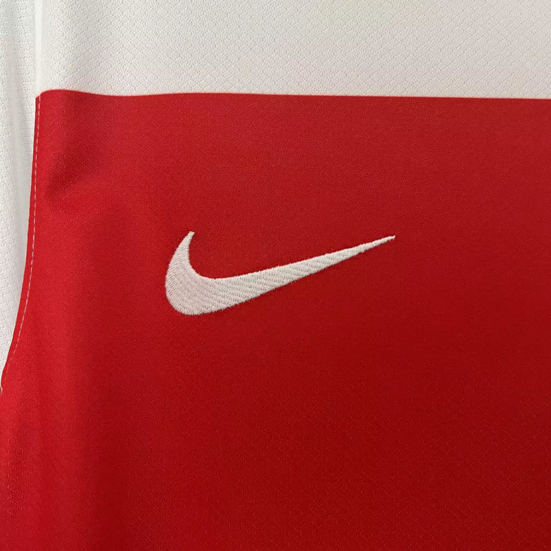 Camisa Croácia Home 2024/25 Masculina para torcedor, xadrez vermelho e branco, modelo oficial da seleção croata, ideal para fãs da Croácia