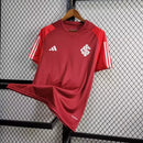 Camisa Internacional Treino 24/25 Torcedor Adidas - Vinho