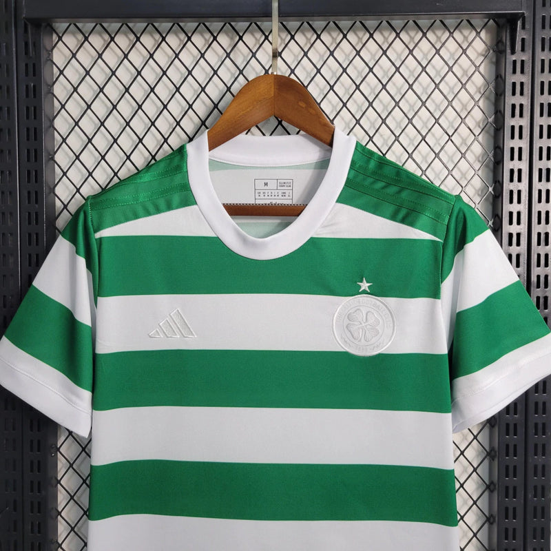 Camisa Celtic '120 Anos das Listras' 2023/24 Adidas Torcedor Masculina