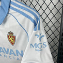 Camisa Real Zaragoza Home I 2025/26 Adidas Torcedor Masculina - Branca