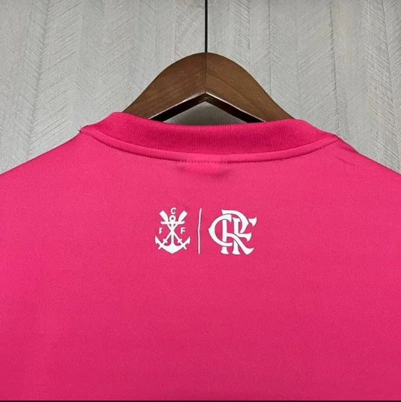Camisa flamengo 2024/25 edição "Outubro Rosa" torcedor masculina - Rosa