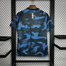 Camisa Napoli Pré-Jogo 2024/25 EA7 Torcedor Masculina