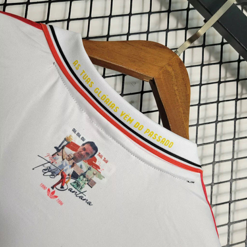 Camisa São Paulo 'Edição Memorial Telê Santana' 1992 Adidas Retrô Masculina