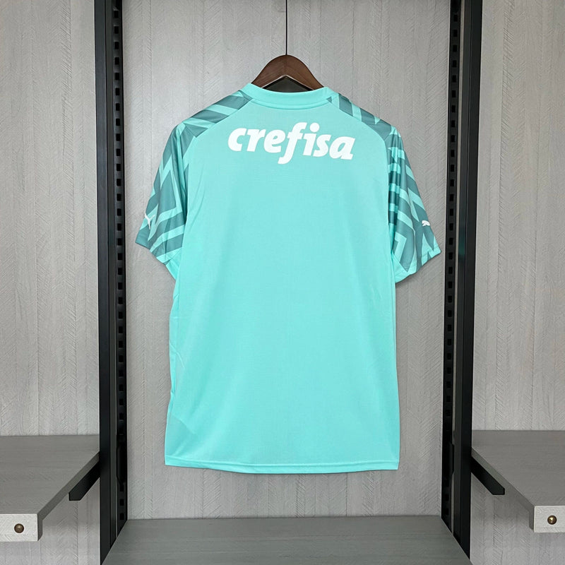 Camisa Palmeiras Goleiro Away (2) 2024/25 Torcedor Masculina oficial, cores do uniforme alternativo, escudo bordado, tecido leve e respirável