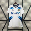 Camisa Tenerife Home I 2024/25 Hummel Torcedor Masculina - Branca