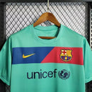 Camisa Retrô Barcelona Away 10/11 Nike - Ciano