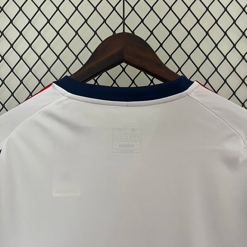Camisa Costa Rica Away II 2024/25 Adidas Torcedor Masculina - Branca