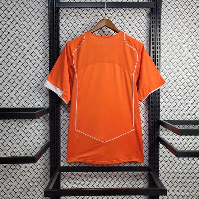 Camisa Holanda Home (1) 2004 Nike Retrô Masculina