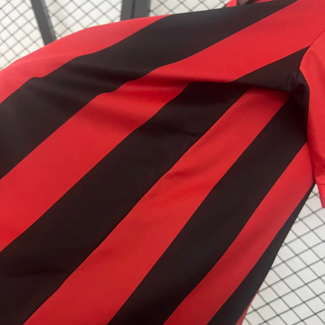 Camisa Milan Home Comemorativa 125 Anos Retrô 2025 Puma Torcedor Masculina