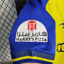 Camisa Al-Nassr Home 2022/23 Torcedor Masculina amarela da Adidas, modelo titular do time saudita, uniforme de futebol confortável em poliéster respirável, ideal para jogos, colecionadores e fãs do clube árabe.