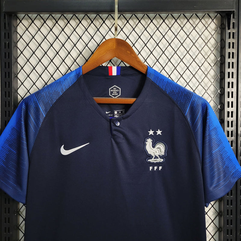Camisa França Retrô I 2018 Torcedor Masculina