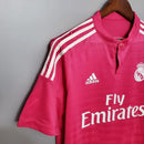 Camisa Real Madrid Away II 2014/15 Adidas Retrô Masculina - Rosa